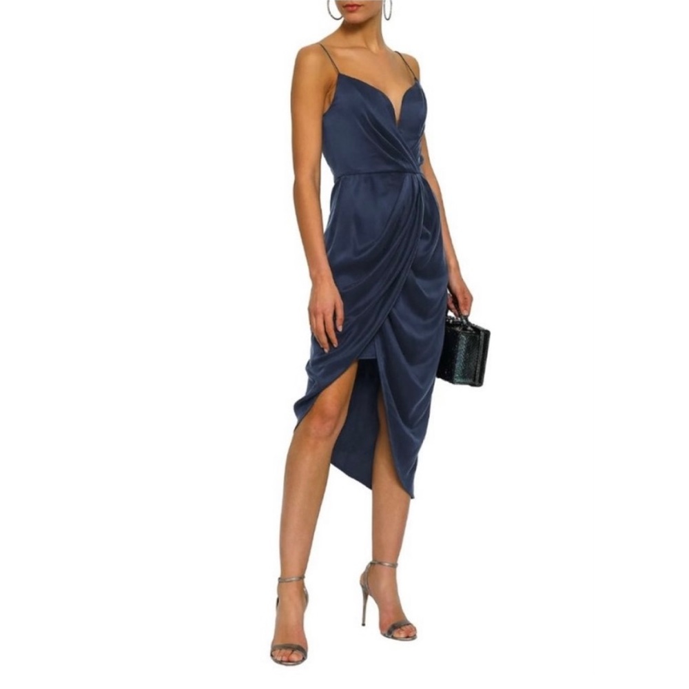 NWOT Zimmermann Silk Draped Dress